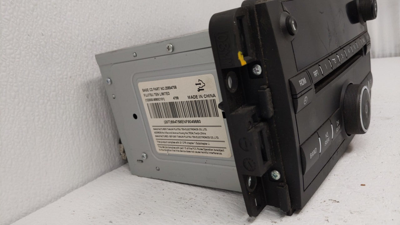 2006-2008 Chevrolet Impala Am Fm Cd Player Radio Receiver - Oemusedautoparts1.com