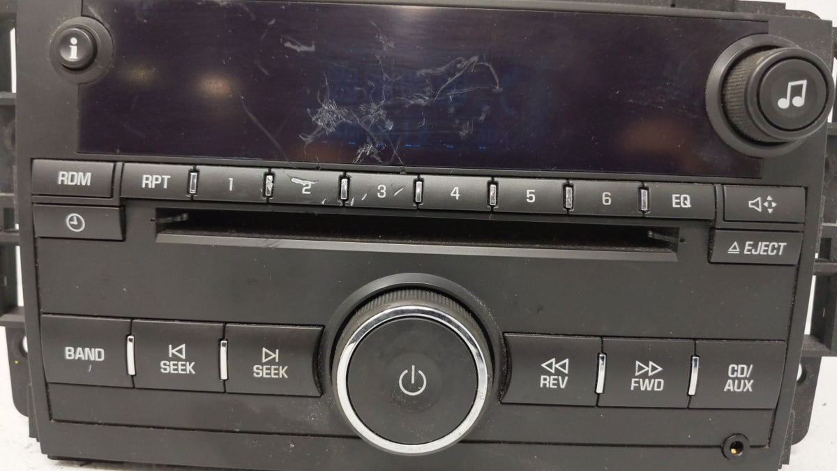 2006-2008 Chevrolet Impala Am Fm Cd Player Radio Receiver 118612 - Oemusedautoparts1.com