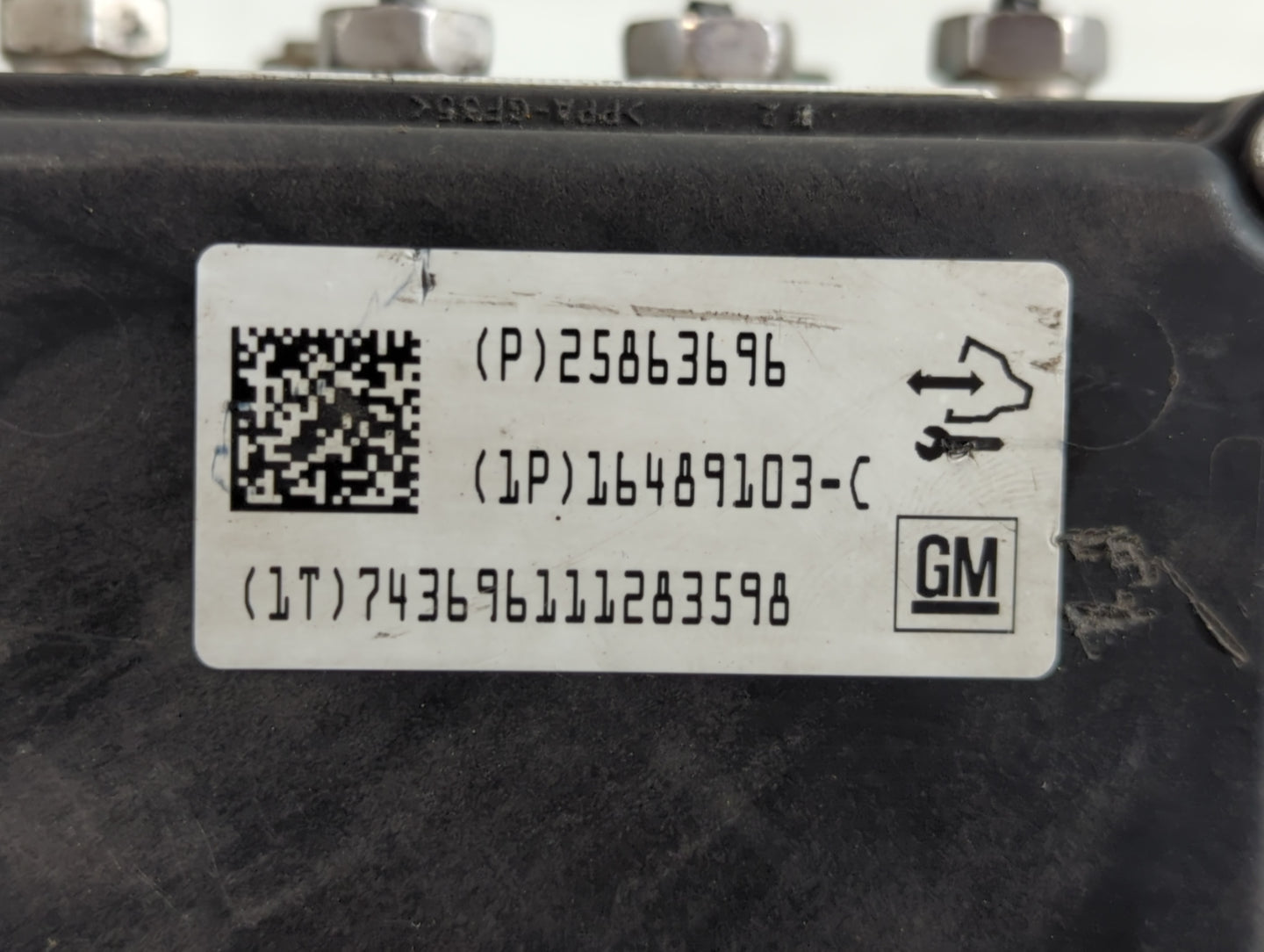 2008-2010 Chevrolet Impala ABS Pump Control Module Replacement P/N:25863696 Fits Fits 2008 2009 2010 OEM Used Auto Parts - O