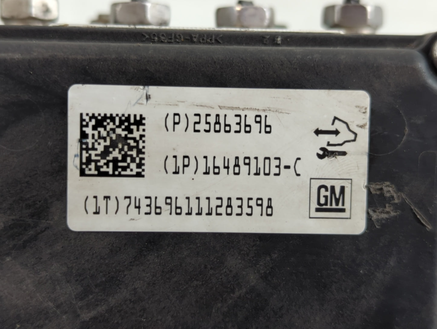 2008-2010 Chevrolet Impala ABS Pump Control Module Replacement P/N:25863696 Fits Fits 2008 2009 2010 OEM Used Auto Parts - O