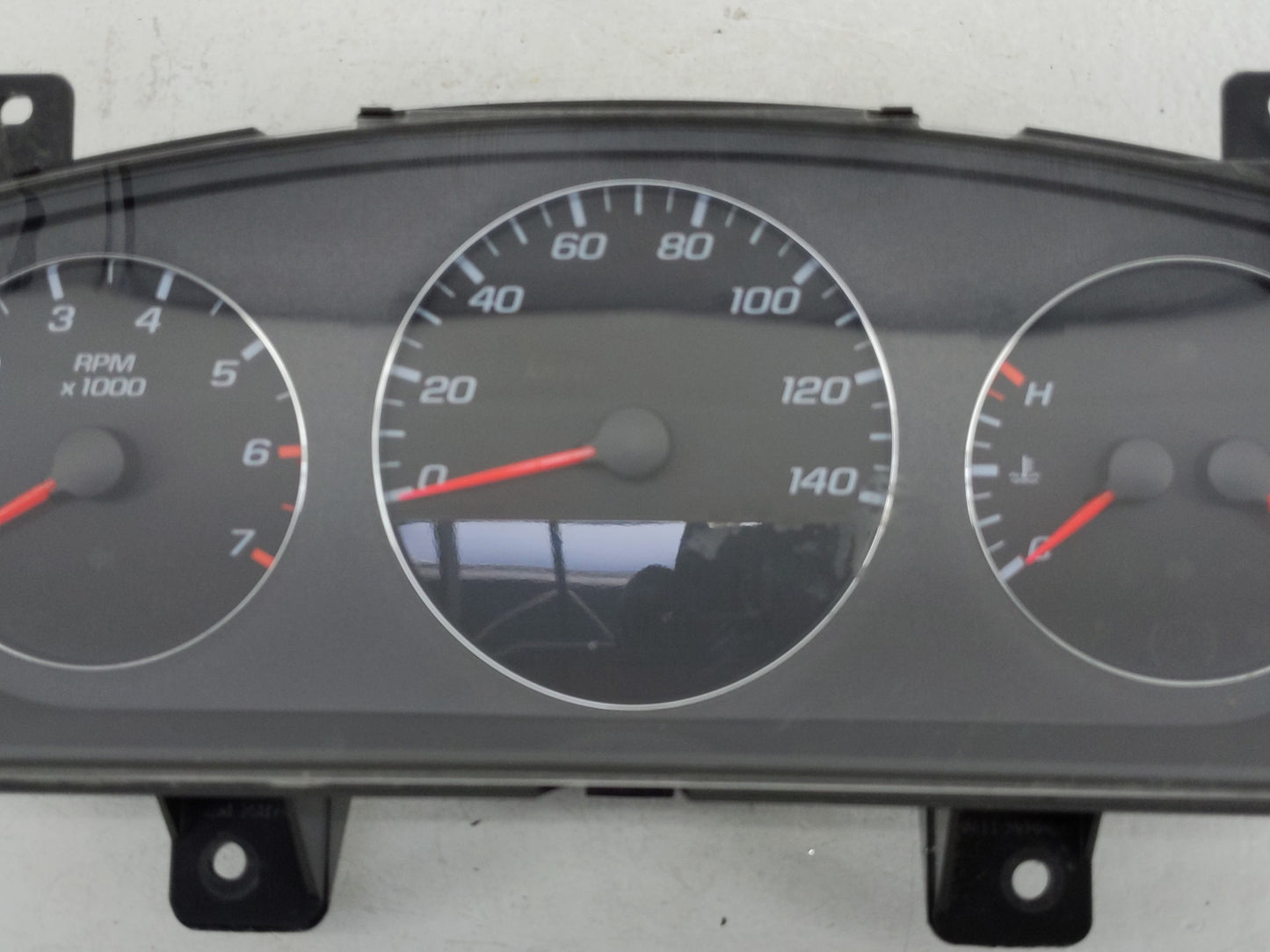 2008 Chevrolet Impala Instrument Cluster Speedometer Gauges P/N:25841498 Fits OEM Used Auto Parts - Oemusedautoparts1.com