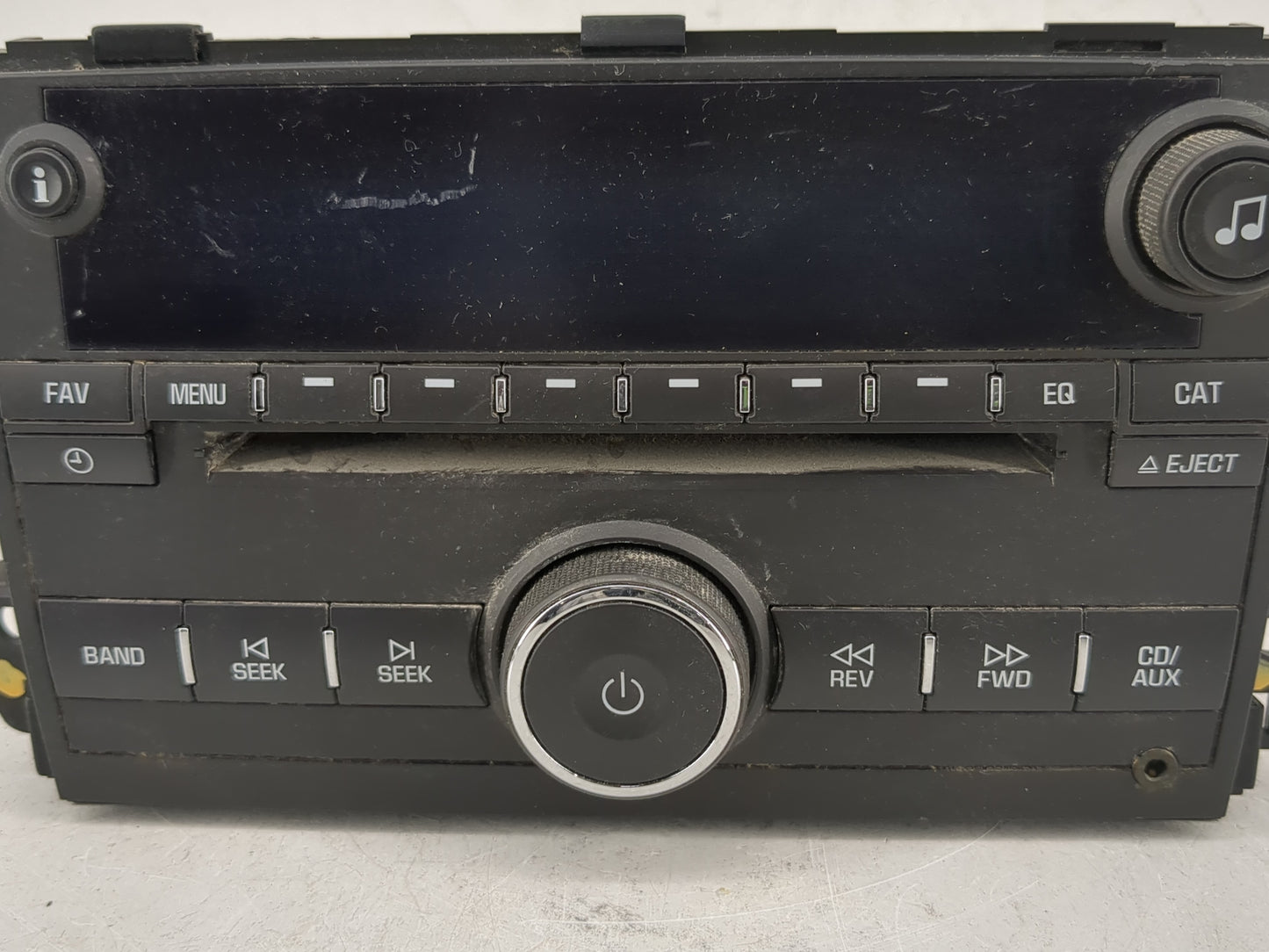 2007-2008 Chevrolet Impala Radio AM FM Cd Player Receiver Replacement P/N:25957375 Fits Fits 2007 2008 OEM Used Auto Parts -