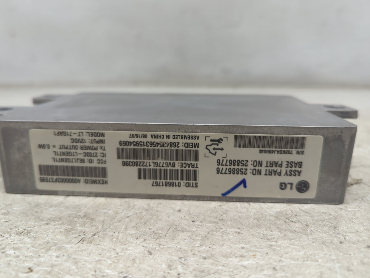 2007-2008 Chevrolet Impala Communication Control Module 1303827 - Oemusedautoparts1.com