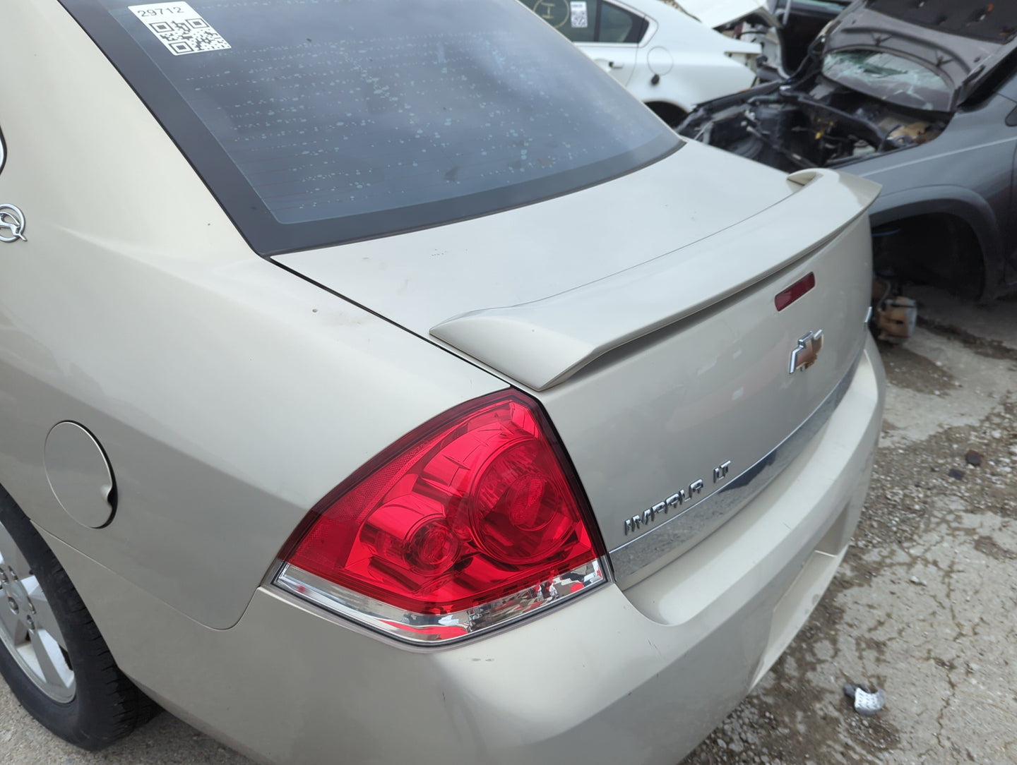 2007-2008 Chevrolet Impala Trunk/decklid/hatch/tailgate Oem 1303885 - Oemusedautoparts1.com