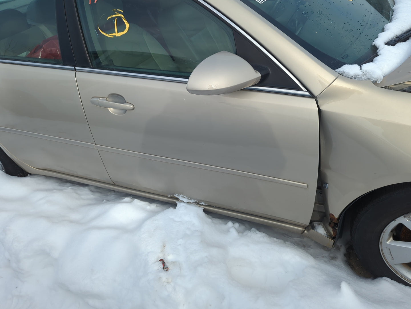 2008-2016 Chevrolet Impala Passenger Front Door Oem 1354602 - Oemusedautoparts1.com