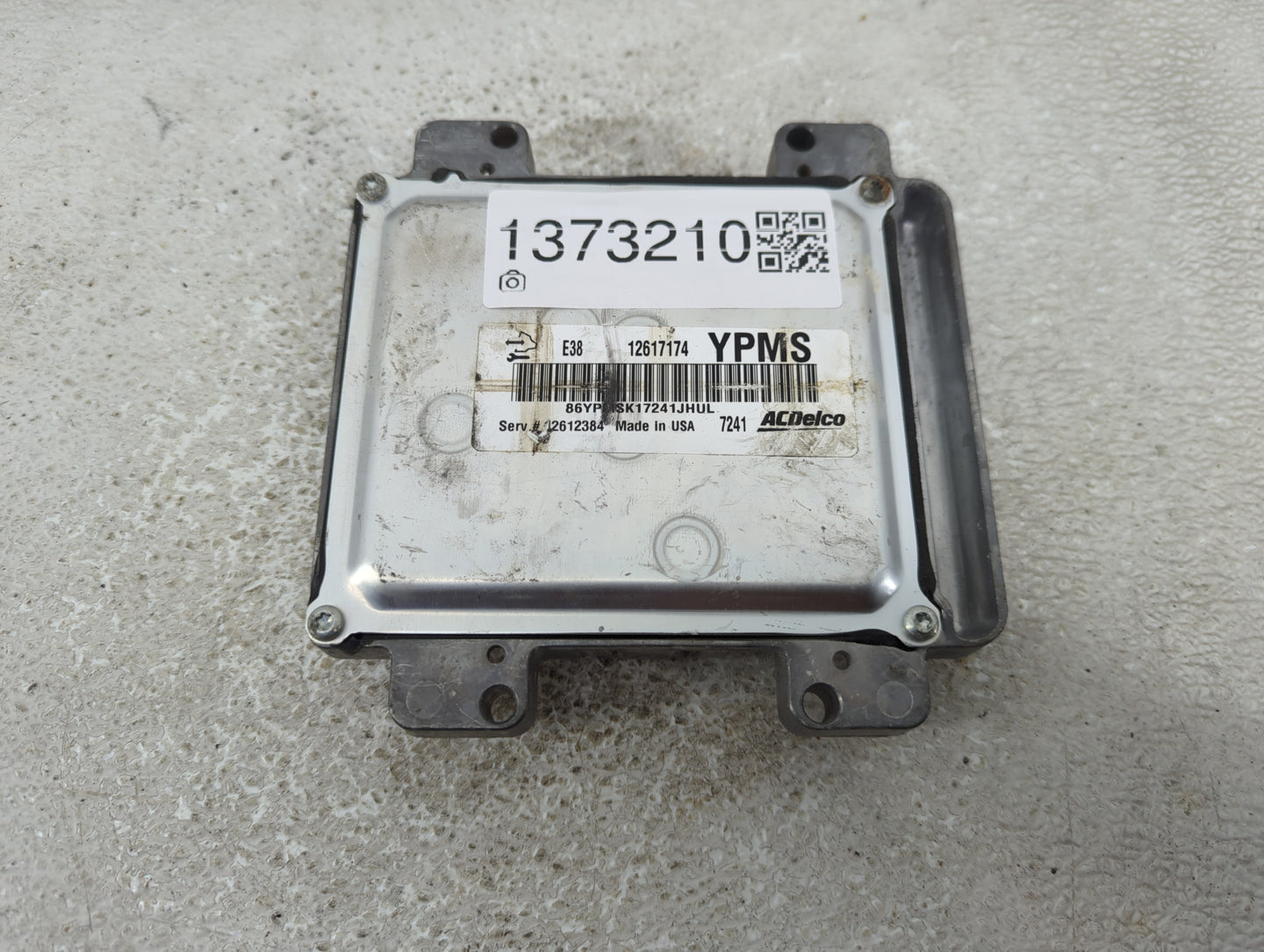 2008 Chevrolet Impala PCM Engine Control Computer ECU ECM PCU OEM P/N:12617174 Fits Fits 2009 2011 OEM Used Auto Parts - Oem