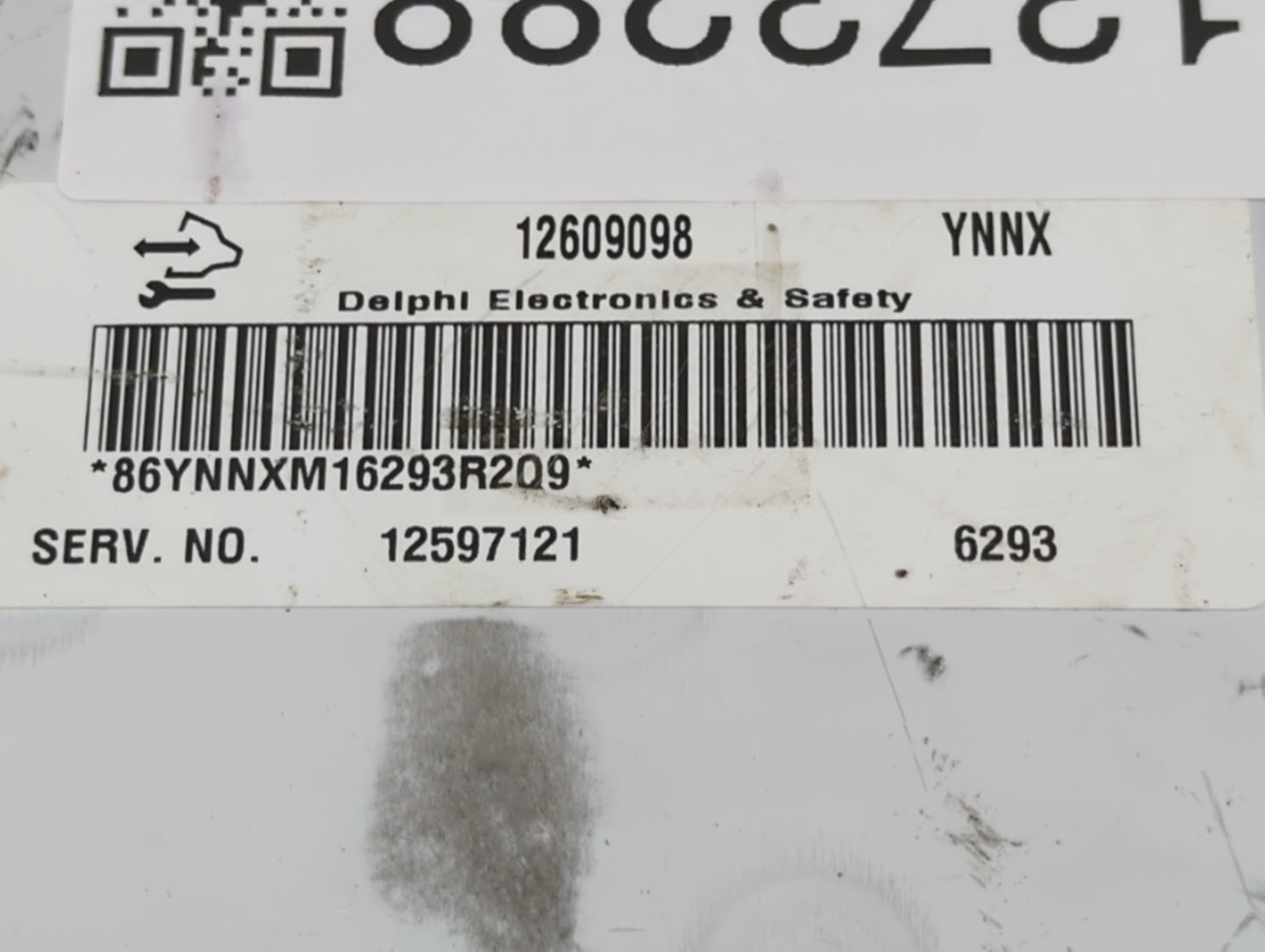 2008 Chevrolet Impala PCM Engine Control Computer ECU ECM PCU OEM P/N:12609098 Fits Fits 2009 2011 OEM Used Auto Parts - Oem