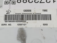 2008 Chevrolet Impala PCM Engine Control Computer ECU ECM PCU OEM P/N:12609098 Fits Fits 2009 2011 OEM Used Auto Parts - Oem