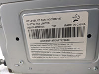 2006-2016 Chevrolet Impala Radio AM FM Cd Player Receiver Replacement P/N:25887147 Fits OEM Used Auto Parts - Oemusedautopar