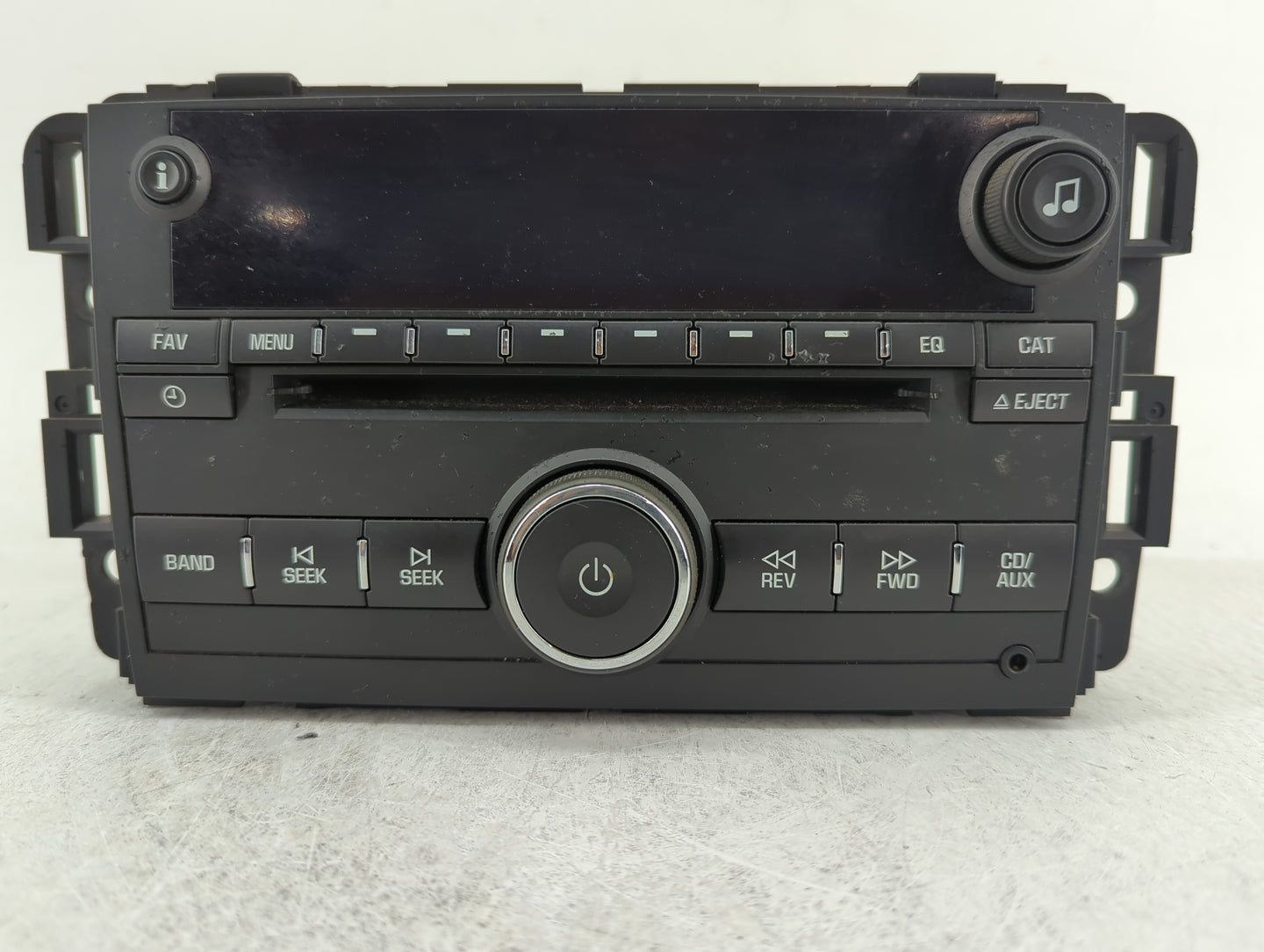 2007-2008 Chevrolet Impala Radio AM FM Cd Player Receiver Replacement P/N:25957375 Fits Fits 2007 2008 OEM Used Auto Parts -