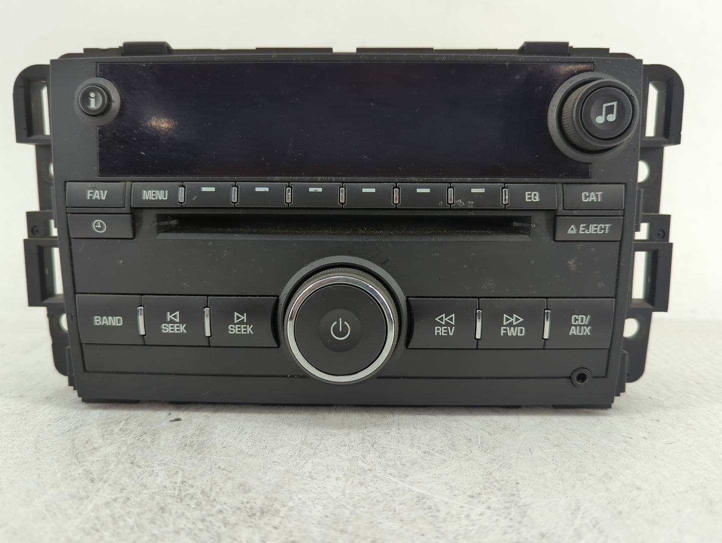 2007-2008 Chevrolet Impala Radio AM FM Cd Player Receiver Replacement P/N:25957375 Fits Fits 2007 2008 OEM Used Auto Parts -