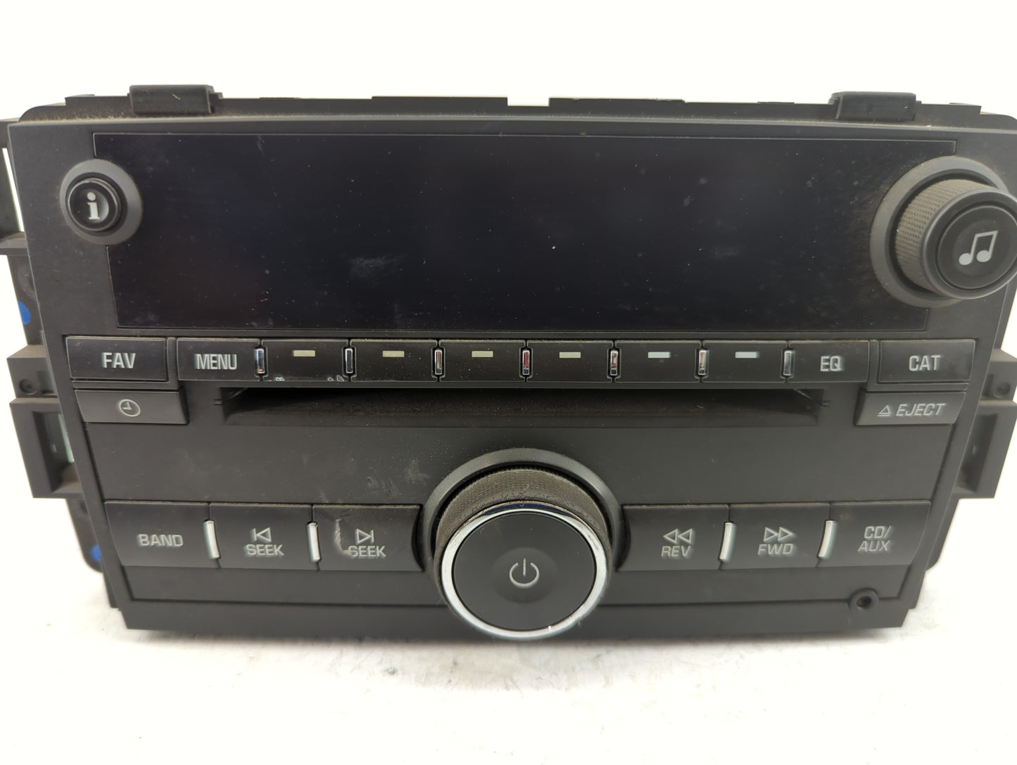 2006-2008 Chevrolet Impala Radio AM FM Cd Player Receiver Replacement P/N:25957375 Fits Fits 2006 2007 2008 OEM Used Auto Pa