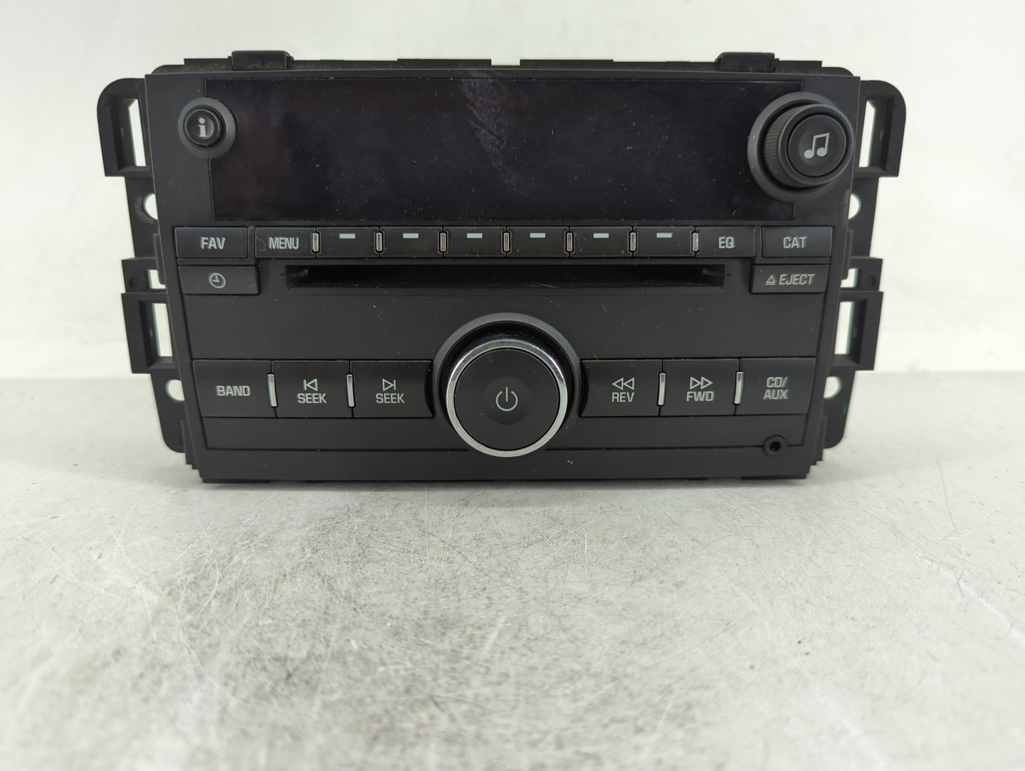 2007-2008 Chevrolet Impala Radio AM FM Cd Player Receiver Replacement P/N:25887147 Fits Fits 2007 2008 OEM Used Auto Parts -