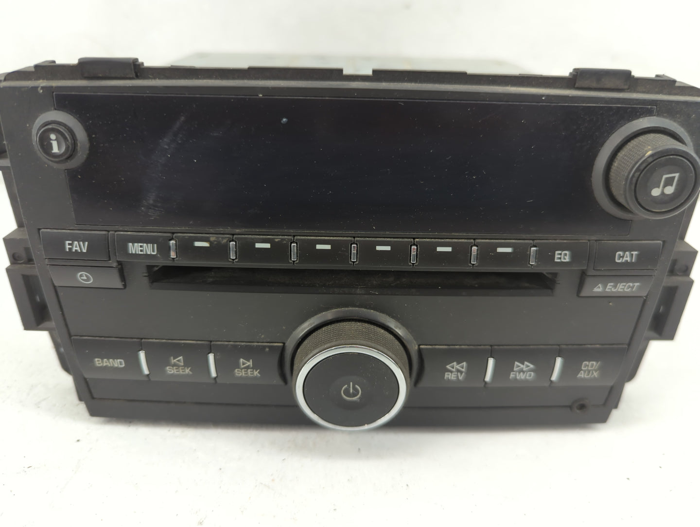 2006-2008 Chevrolet Impala Radio AM FM Cd Player Receiver Replacement P/N:25957375 Fits Fits 2006 2007 2008 OEM Used Auto Pa