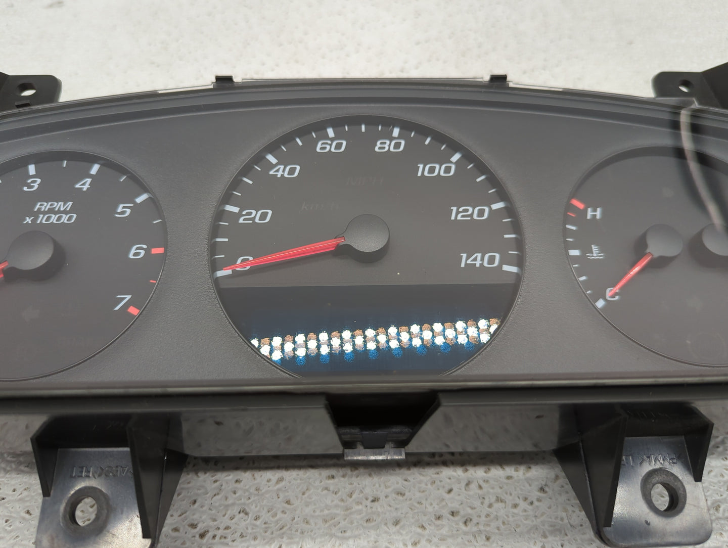 2008 Chevrolet Impala Instrument Cluster Speedometer Gauges P/N:28099497 25841498, 501498F07233QKU4 Miles: Fits OEM Used Aut
