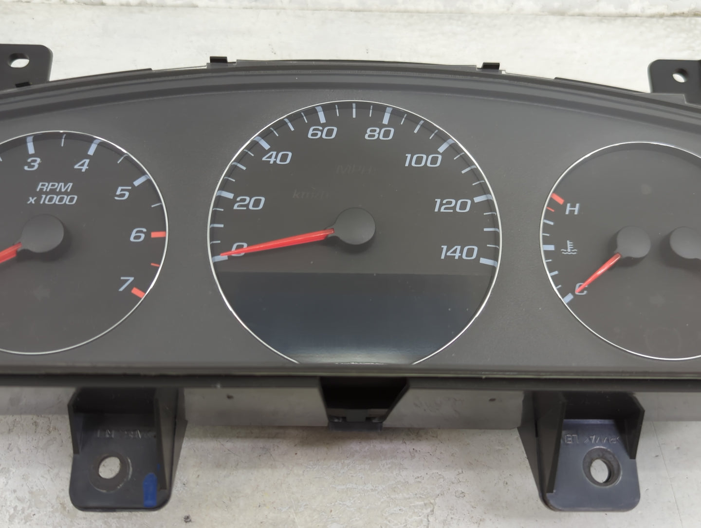 2008 Chevrolet Impala Instrument Cluster Speedometer Gauges P/N:28099497 25841498, 501498F07233QKU4 Miles: Fits OEM Used Aut