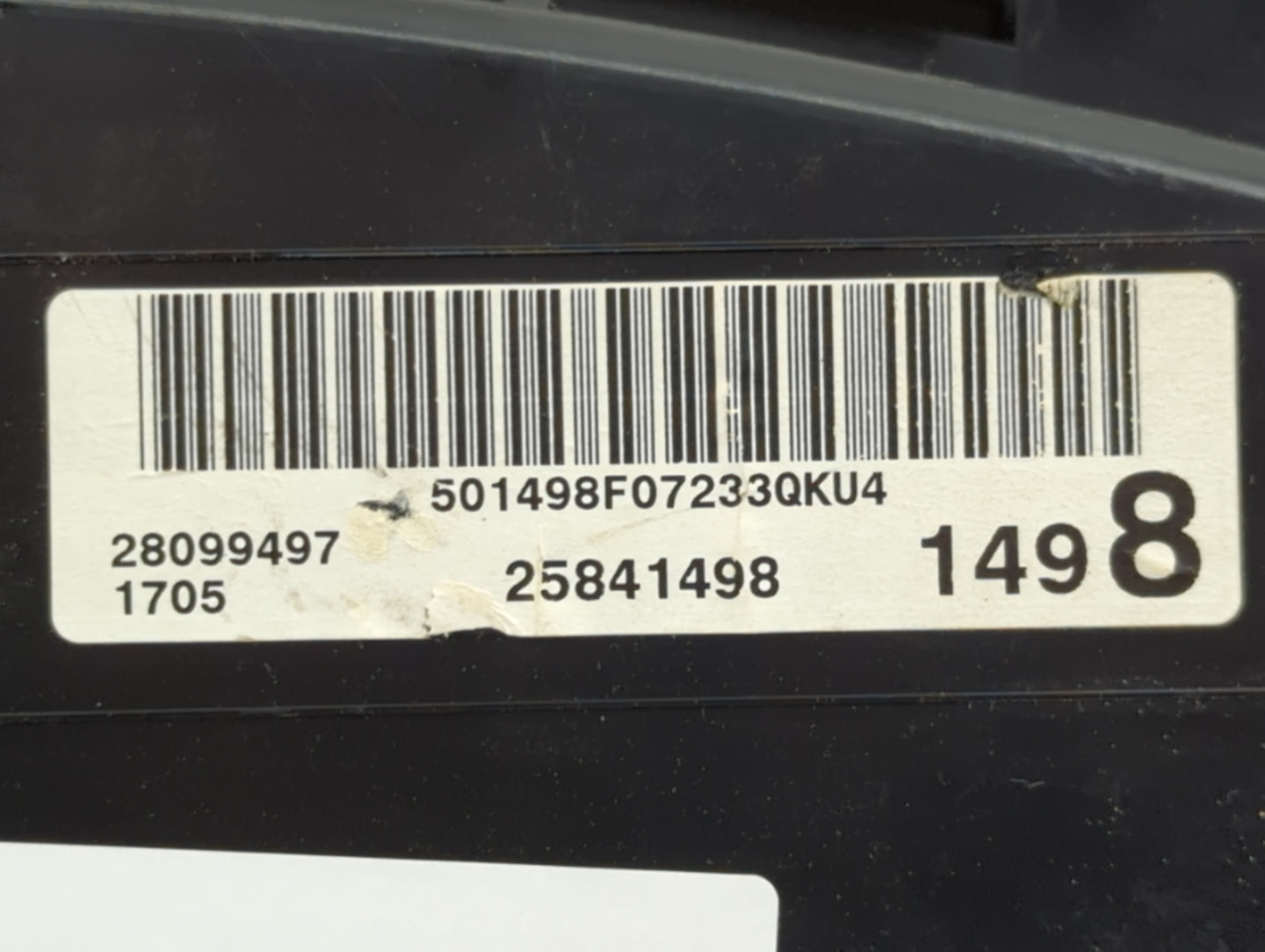 2008 Chevrolet Impala Instrument Cluster Speedometer Gauges P/N:28099497 25841498, 501498F07233QKU4 Miles: Fits OEM Used Aut