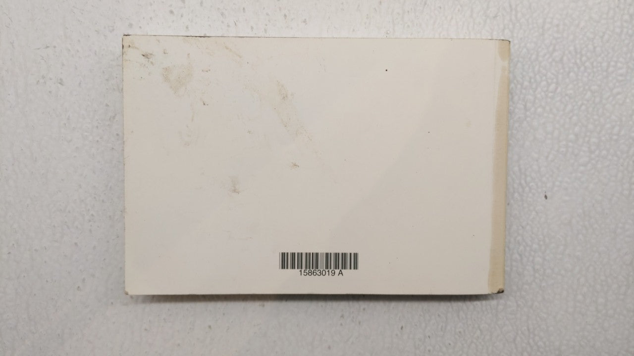 2008 Chevrolet Impala Owners Manual Book Guide P/N:15863019 OEM Used Auto Parts - Oemusedautoparts1.com