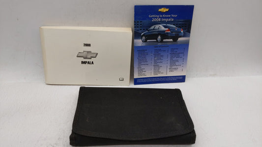 2008 Chevrolet Impala Owners Manual Book Guide OEM Used Auto Parts