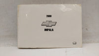 2008 Chevrolet Impala Owners Manual Book Guide OEM Used Auto Parts - Oemusedautoparts1.com