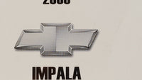 2008 Chevrolet Impala Owners Manual Book Guide OEM Used Auto Parts - Oemusedautoparts1.com