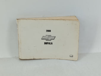 compare product 2008 Chevrolet Impala Owners Manual Book Guide OEM Used Auto Parts