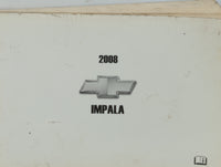 2008 Chevrolet Impala Owners Manual Book Guide OEM Used Auto Parts - Oemusedautoparts1.com
