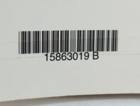 2008 Chevrolet Impala Owners Manual Book Guide P/N:15863019B OEM Used Auto Parts - Oemusedautoparts1.com
