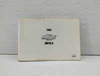 2008 Chevrolet Impala Owners Manual Book Guide OEM Used Auto Parts - Oemusedautoparts1.com