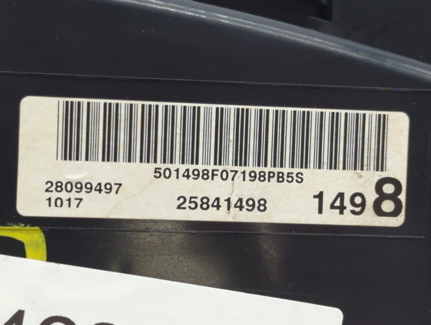 2008 Chevrolet Impala Instrument Cluster Speedometer Gauges P/N:28099497 25841498, 25841498 Fits OEM Used Auto Parts - Oemus