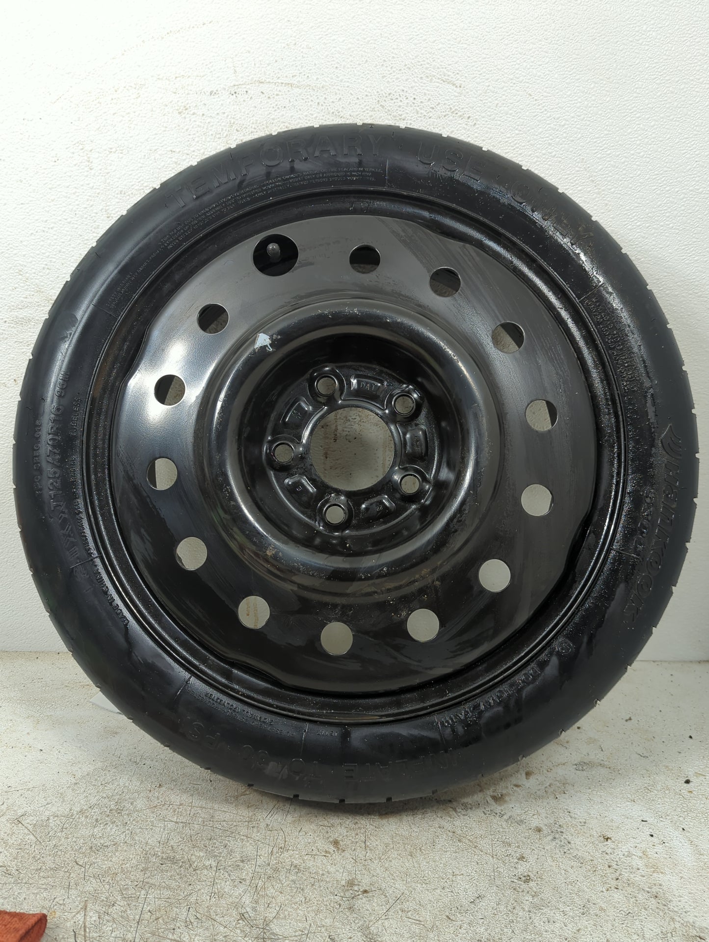 2008 Chevrolet Impala Spare Donut Tire Wheel Rim Oem - Oemusedautoparts1.com