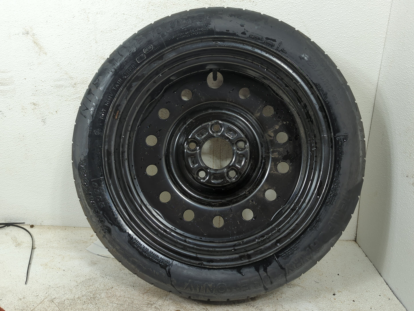 2008 Chevrolet Impala Spare Donut Tire Wheel Rim Oem - Oemusedautoparts1.com