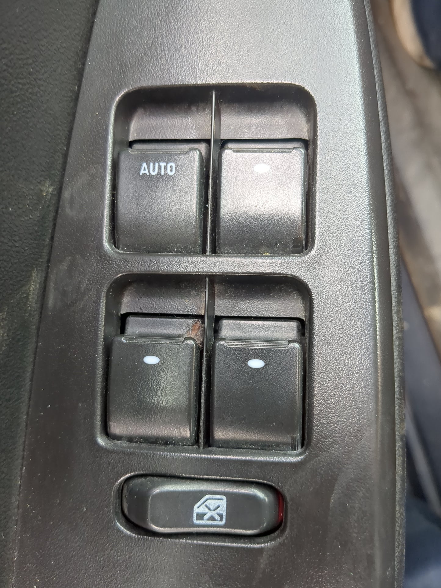 2006-2008 Chevrolet Impala Master Power Window Switch Replacement Driver Side Left Fits Fits 2006 2007 2008 OEM Used Auto Pa