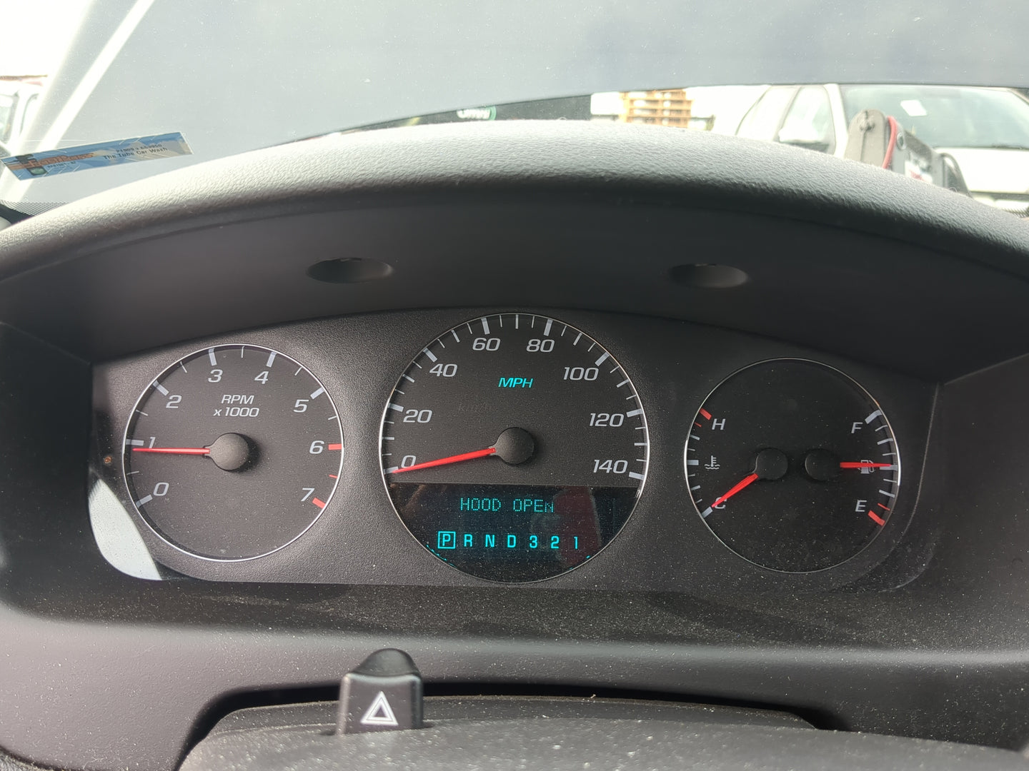 2008 Chevrolet Impala Instrument Cluster Speedometer Gauges Miles:170K Fits OEM Used Auto Parts - Oemusedautoparts1.com