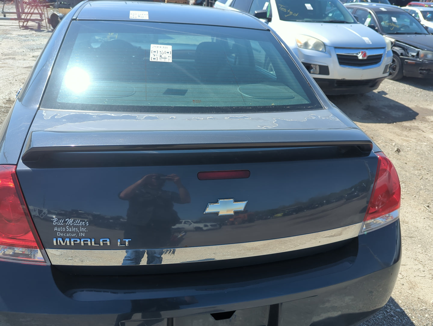 2007-2016 Chevrolet Impala Trunk/decklid/hatch/tailgate Oem - Oemusedautoparts1.com