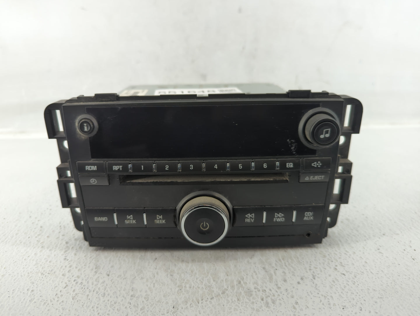 2006-2008 Chevrolet Impala Radio AM FM Cd Player Receiver Replacement P/N:15951757, 15798973 Fits Fits 2006 2007 2008 OEM Us