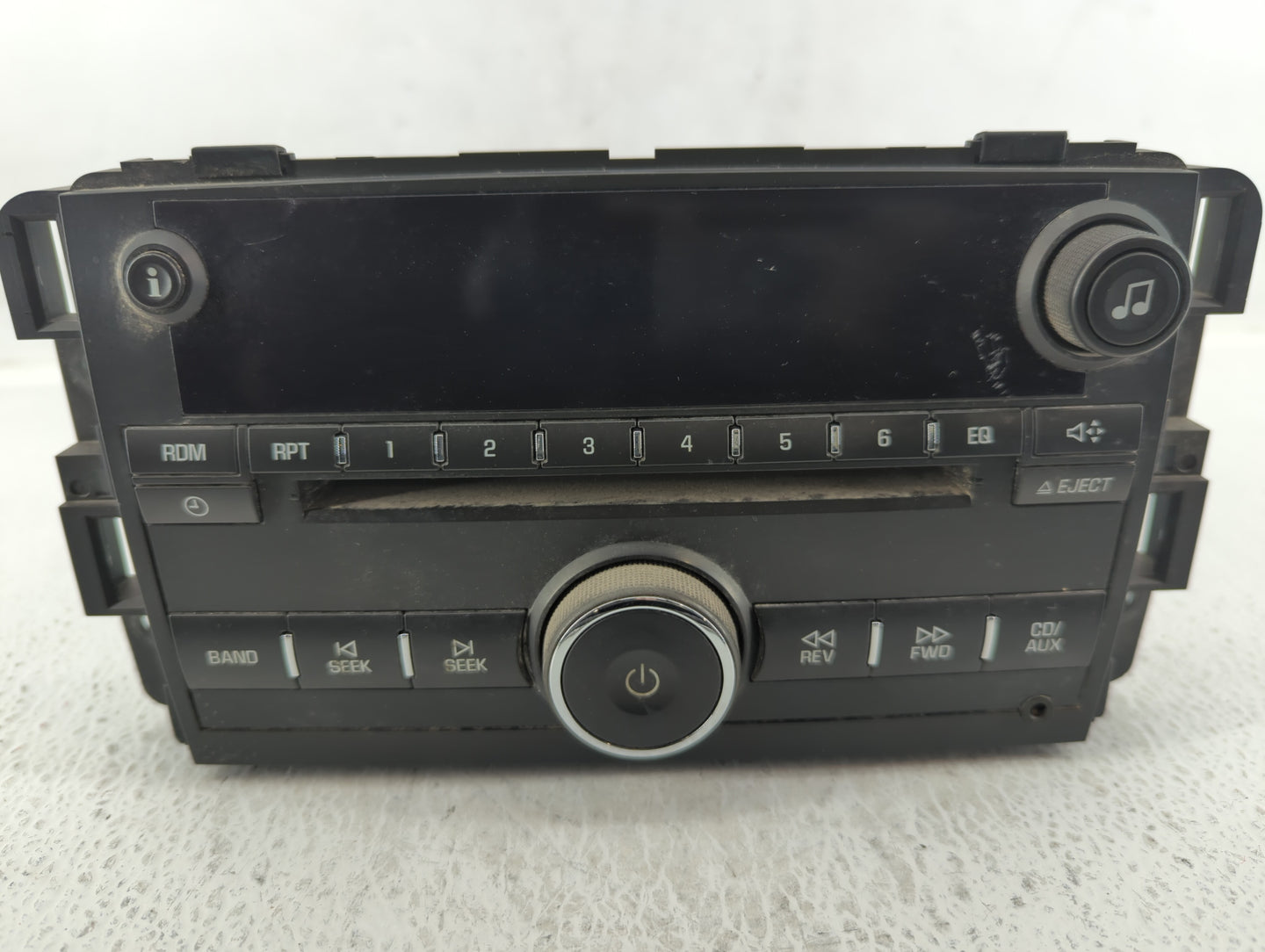 2006-2008 Chevrolet Impala Radio AM FM Cd Player Receiver Replacement P/N:15951757, 15798973 Fits Fits 2006 2007 2008 OEM Us