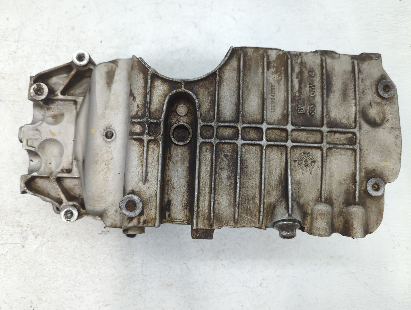 2008 Chevrolet Impala Engine Oil Pan P/N:10294030 Fits OEM Used Auto Parts - Oemusedautoparts1.com