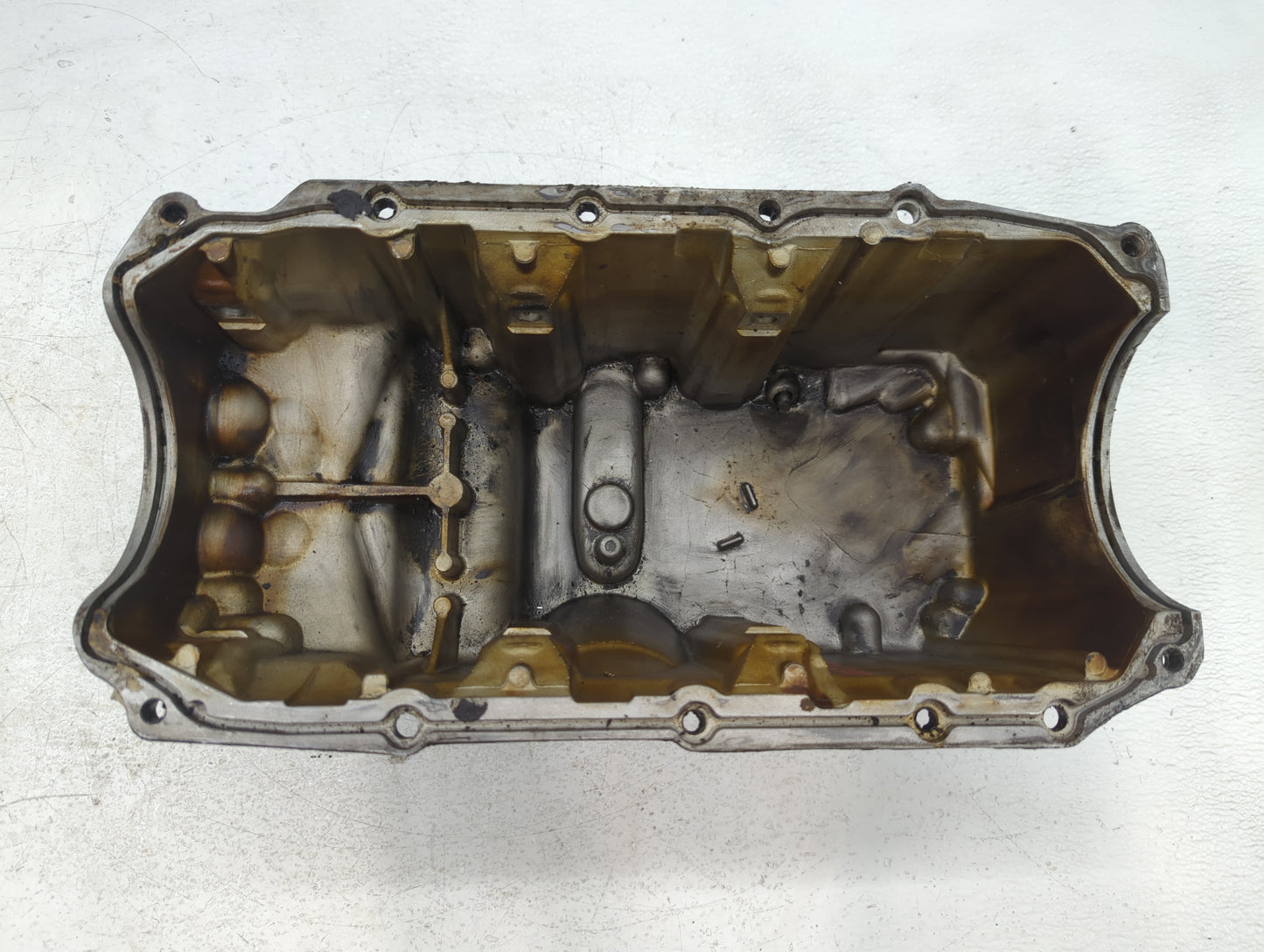 2008 Chevrolet Impala Engine Oil Pan P/N:10294030 Fits OEM Used Auto Parts - Oemusedautoparts1.com