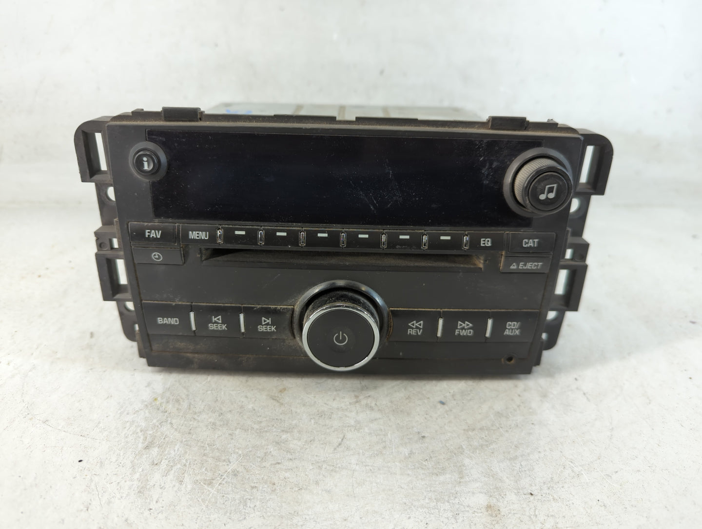 2007-2008 Chevrolet Impala Radio AM FM Cd Player Receiver Replacement P/N:25957375 Fits Fits 2007 2008 OEM Used Auto Parts -