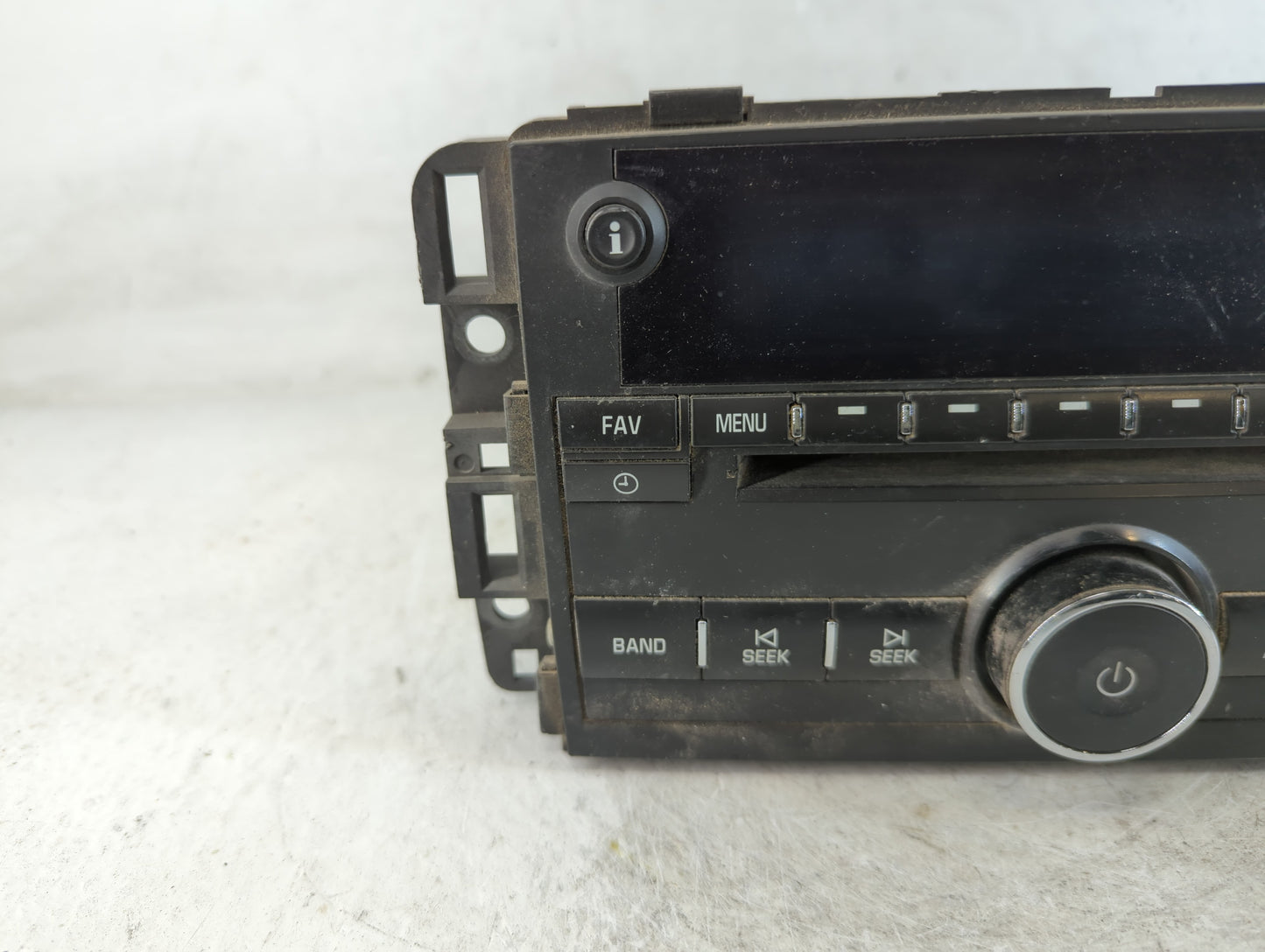 2007-2008 Chevrolet Impala Radio AM FM Cd Player Receiver Replacement P/N:25957375 Fits Fits 2007 2008 OEM Used Auto Parts -