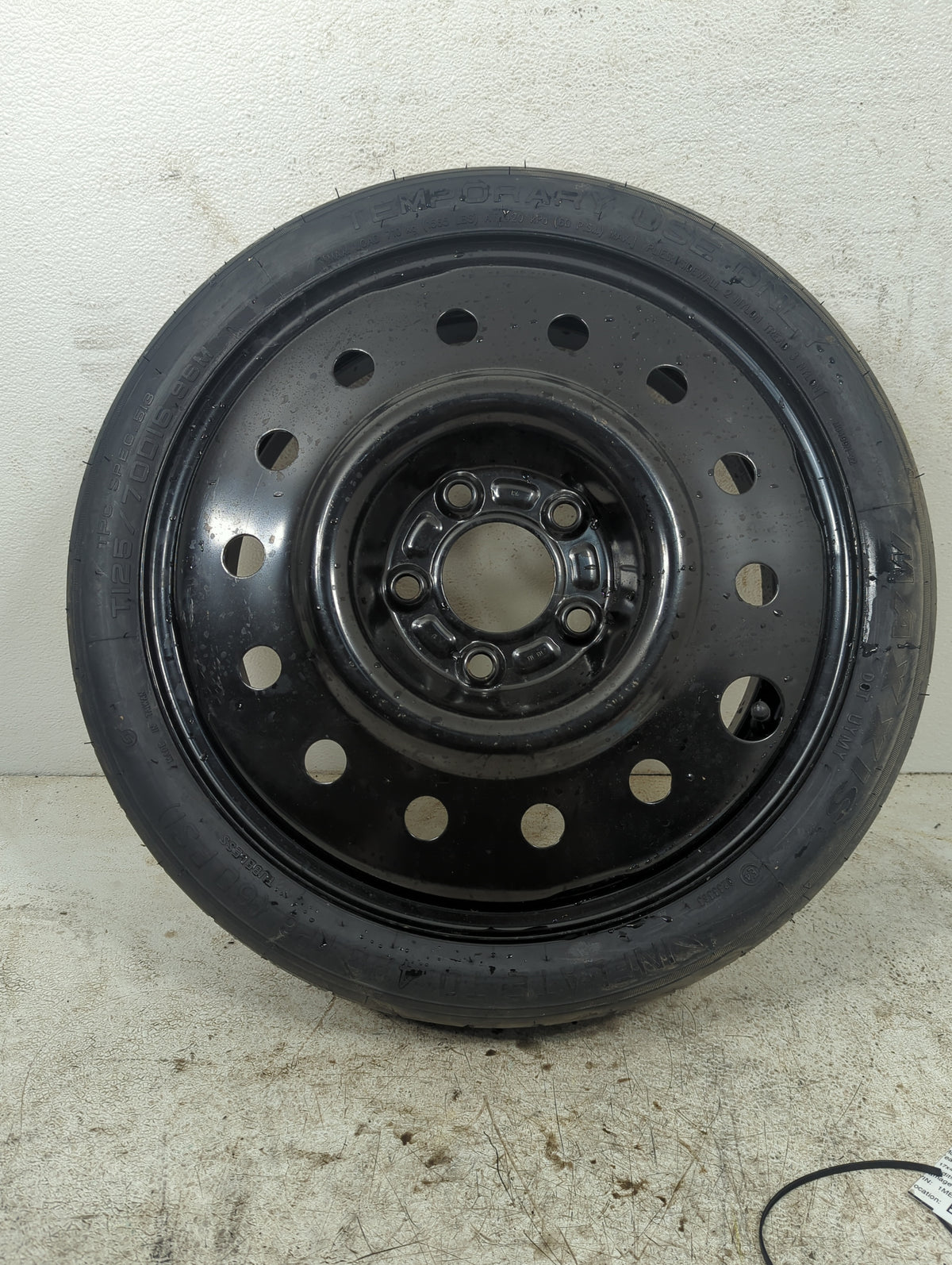 2000-2016 Chevrolet Impala Spare Donut Tire Wheel Rim Oem 831006 - Oemusedautoparts1.com