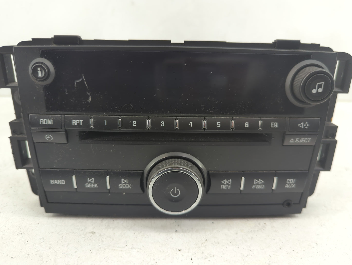 2006-2008 Chevrolet Impala Radio AM FM Cd Player Receiver Replacement Fits Fits 2006 2007 2008 OEM Used Auto Parts - Oemused