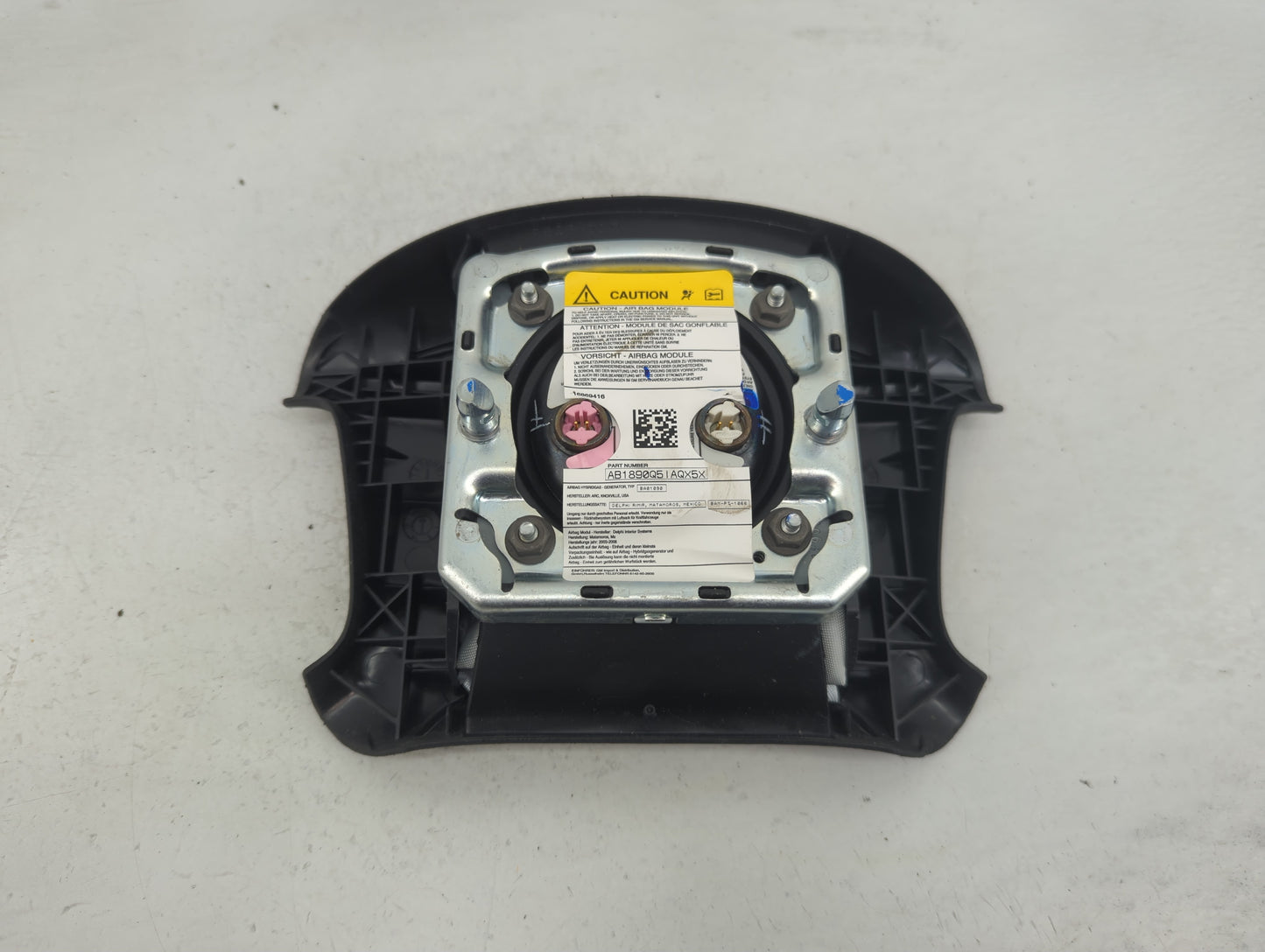 2006-2016 Chevrolet Impala Air Bag Driver Left Steering Wheel Mounted - Oemusedautoparts1.com
