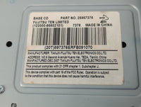 2006-2008 Chevrolet Impala Radio AM FM Cd Player Receiver Replacement P/N:25957376 Fits Fits 2006 2007 2008 OEM Used Auto Pa