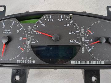2008 Chevrolet Impala Instrument Cluster Speedometer Gauges Fits OEM Used Auto Parts