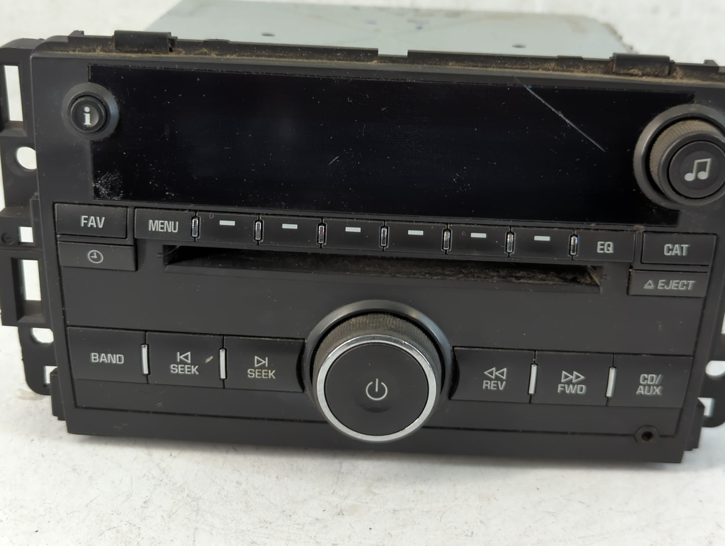 2007-2008 Chevrolet Impala Radio AM FM Cd Player Receiver Replacement P/N:15850678 Fits Fits 2007 2008 OEM Used Auto Parts -