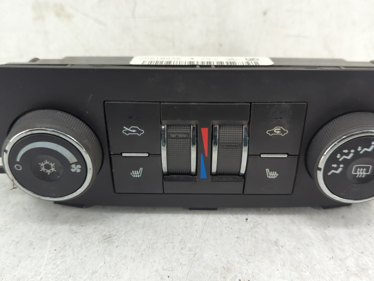 2006-2011 Chevrolet Impala Climate Control Module Temperature AC/Heater Replacement Fits Fits 2006 2007 2008 2009 2010 2011 