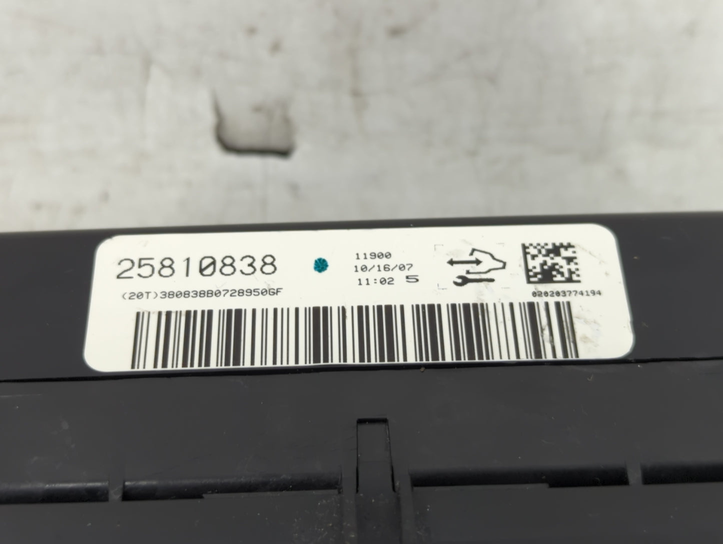 2006-2011 Chevrolet Impala Climate Control Module Temperature AC/Heater Replacement Fits Fits 2006 2007 2008 2009 2010 2011 