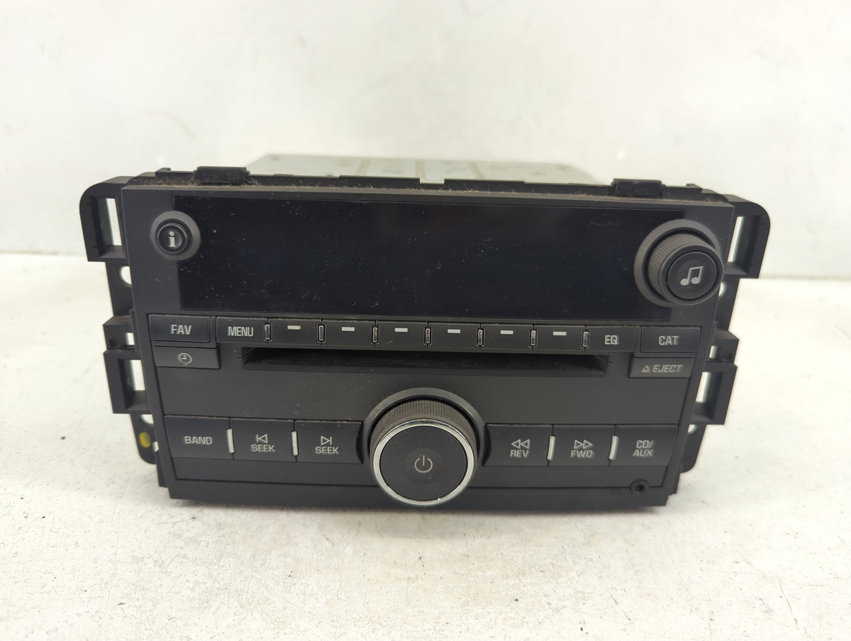 2007-2008 Chevrolet Impala Radio AM FM Cd Player Receiver Replacement P/N:25887147 Fits 2007 2008 OEM Used Auto Parts - Oemu